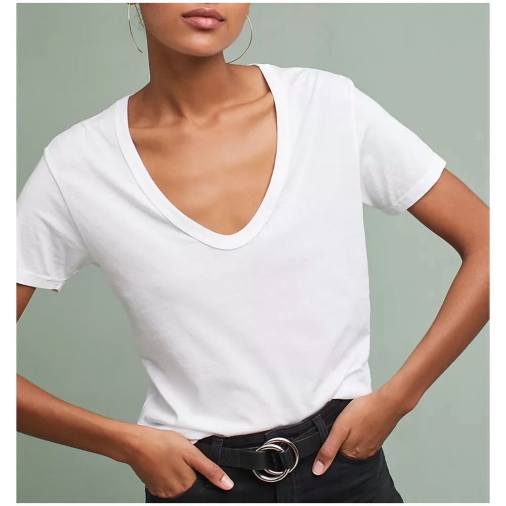 AG Henson Scoop Neck Tee NWT